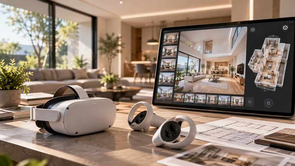 住宅のVR・3D内覧を想起させるデジタル体験